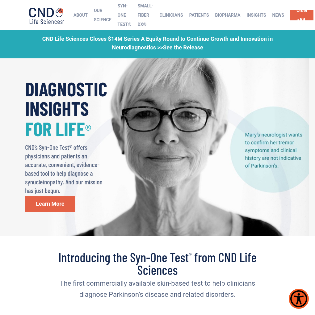 CND Life Sciences raises $13.5M Series A to advance neurodiagnostics for early detection of neurological conditions