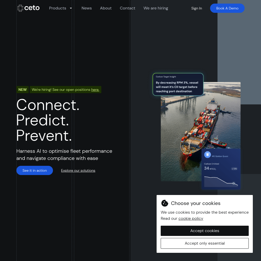 Ceto raises $4.8M to boost predictive analytics for the maritime industry