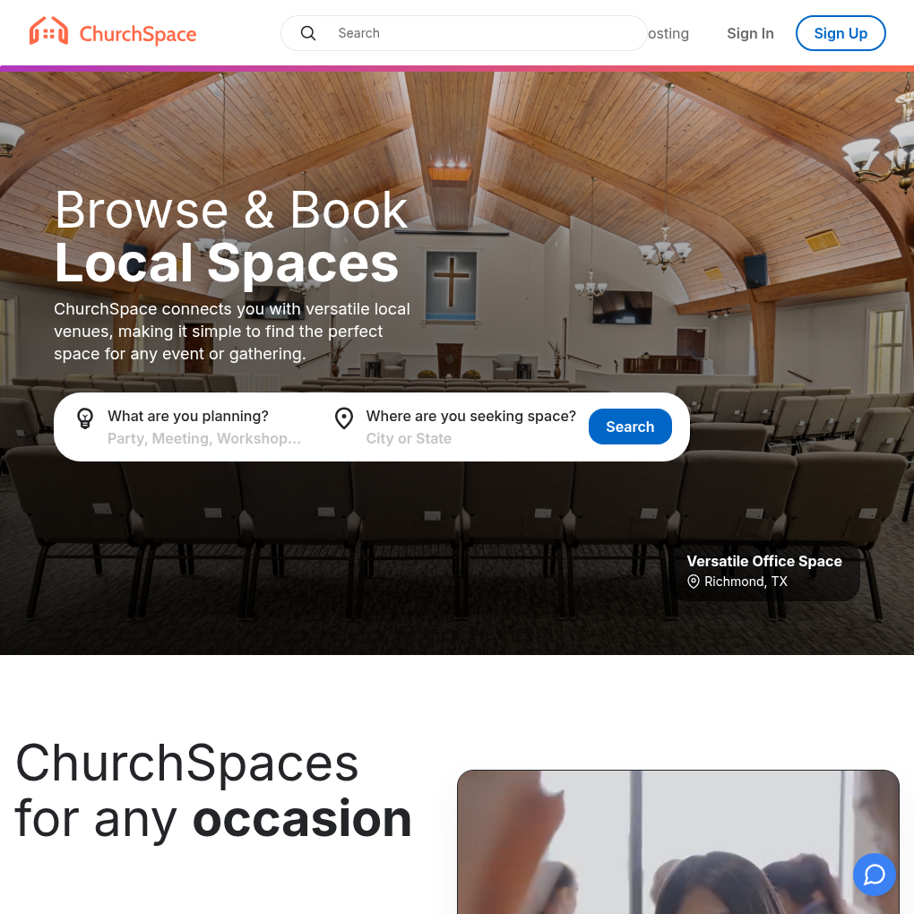 ChurchSpace raises $1.2M to expand innovative shared space solutions