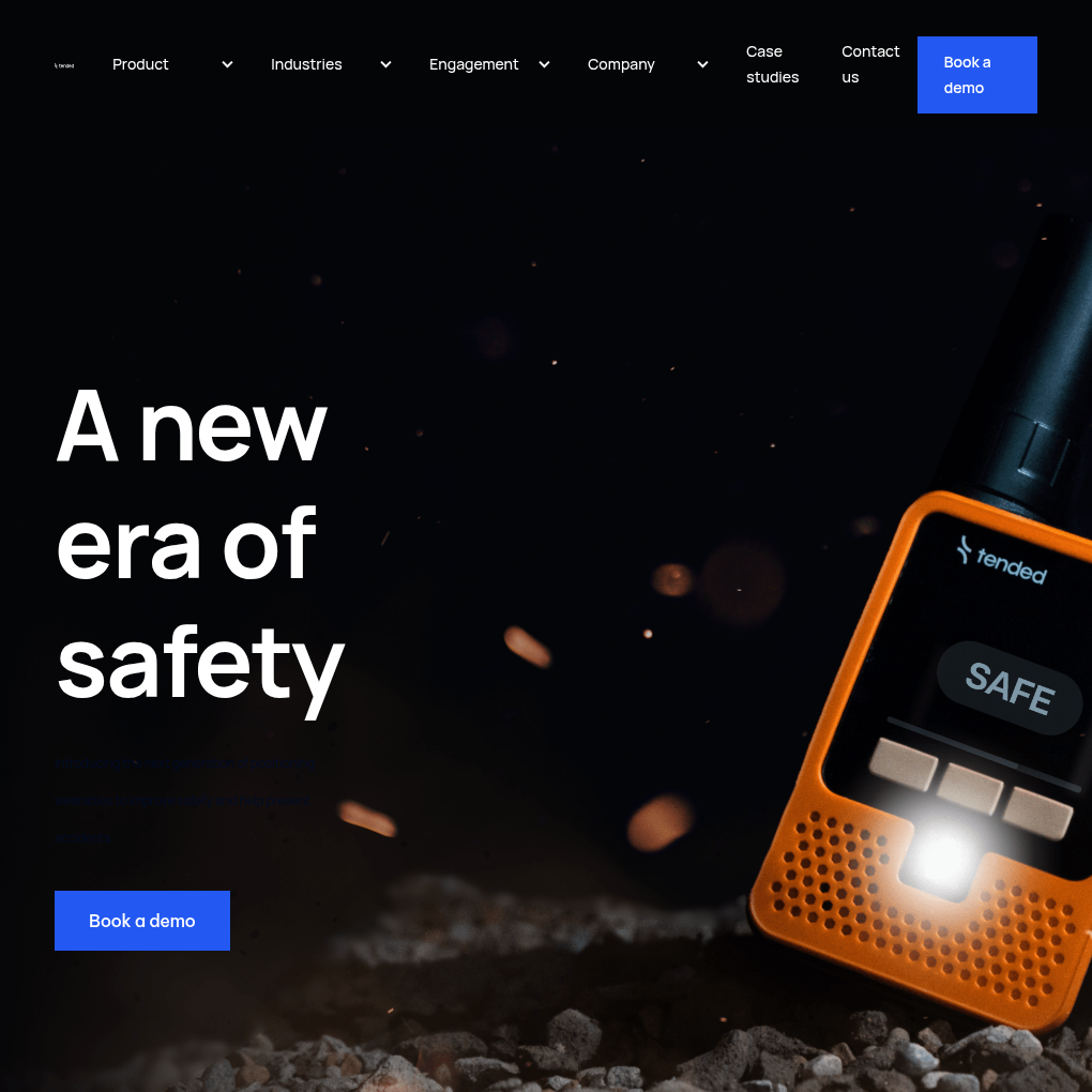 Tended raises £2M to boost wearable safety solutions and expand IP portfolio