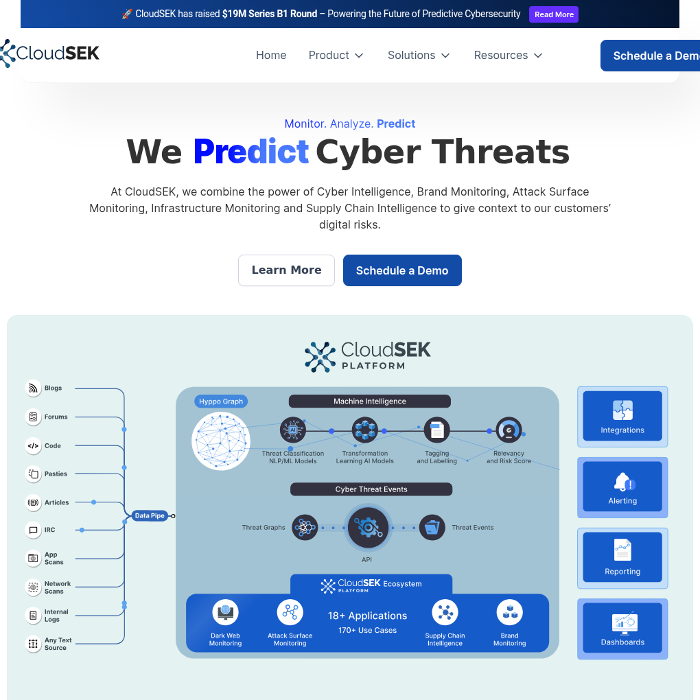 CloudSEK raises $19M Series A to accelerate its AI-powered cyber threat prediction platform
