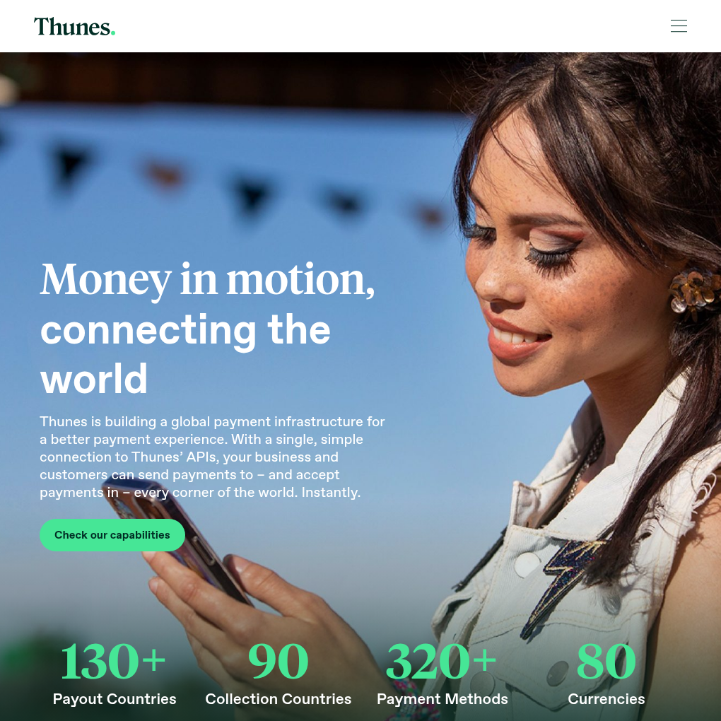 Thunes raises USD 150M Series D to expand its global payment network