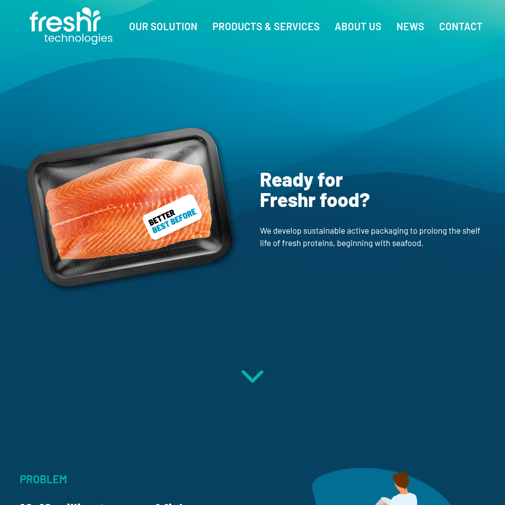Freshr Sustainable Technologies raises undisclosed Seed to extend the shelf life of fresh proteins