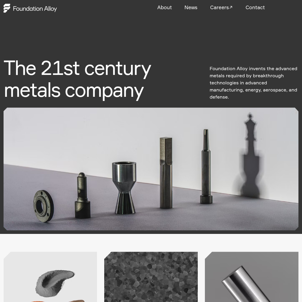 Foundation Alloy raises $7.5M to expand proprietary net-zero metal production