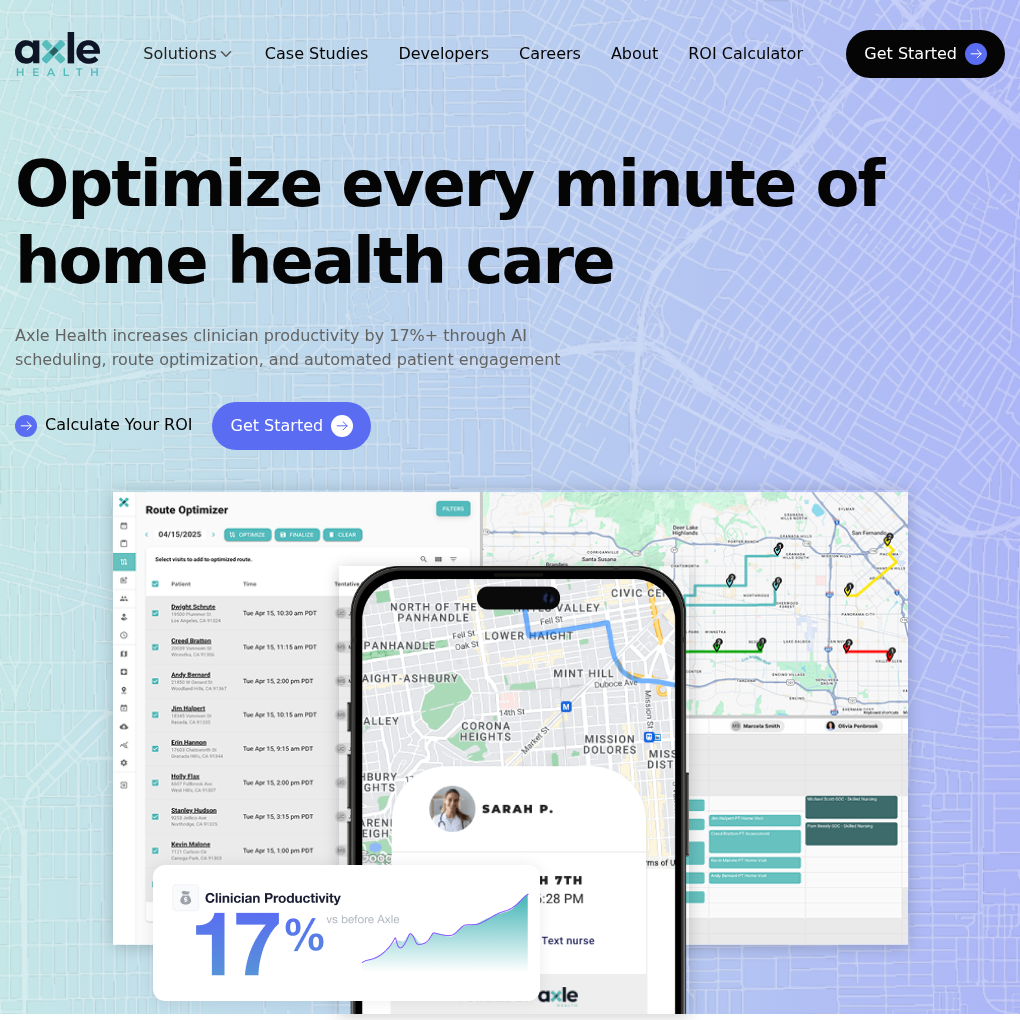 Axle Health raises $10M Series A to transform AI-powered home healthcare delivery