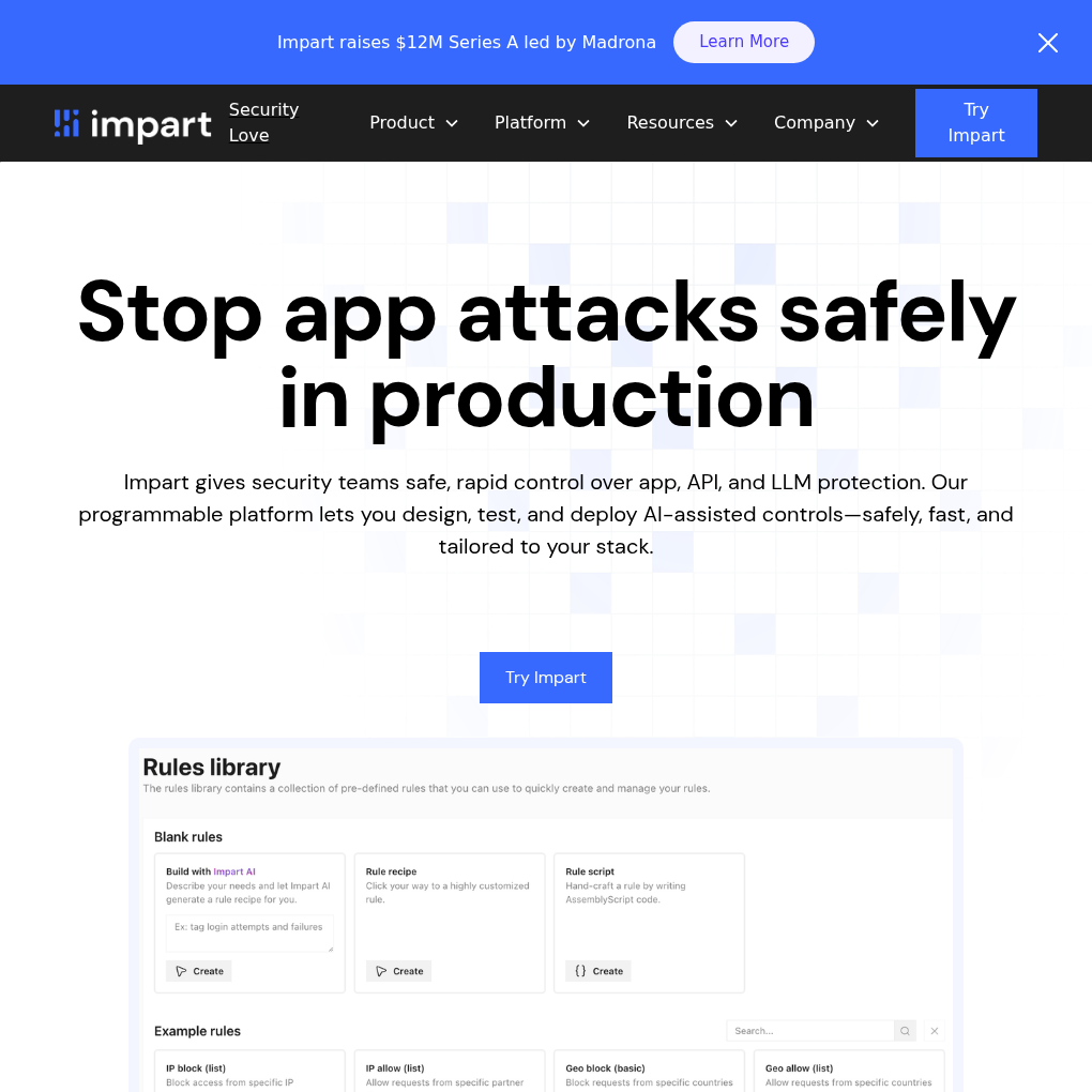 Impart Security raises $12M Series A to accelerate expansion into financial services, healthcare, and infrastructure