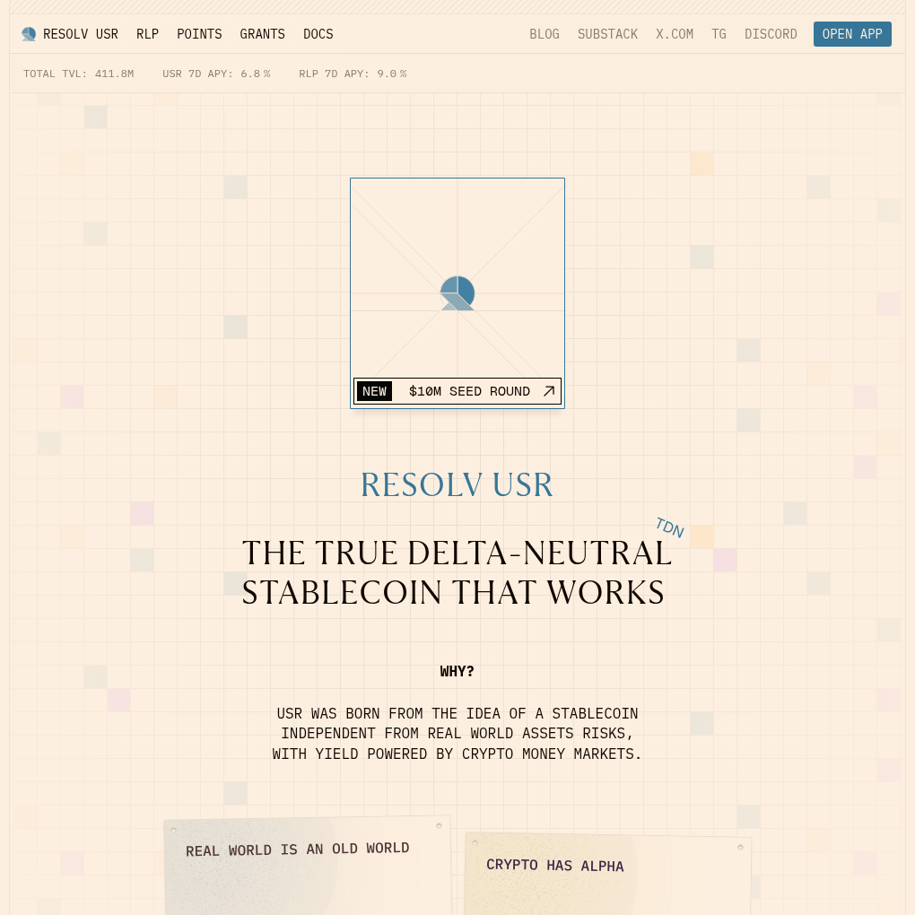 Resolv Labs raises $10M Seed to expand its DeFi protocol and bitcoin-based strategies