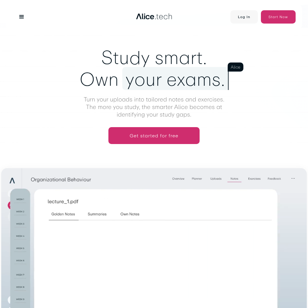 Alice raises €4.2M in funding to revolutionize AI-powered exam preparation