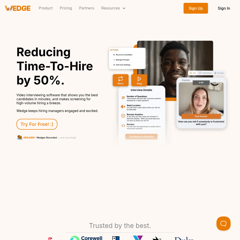WedgeHR raises undisclosed funding to enhance video interviewing platform