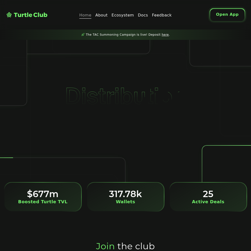 Turtle Club raises $6.2M Seed funding to expand on-chain liquidity distribution