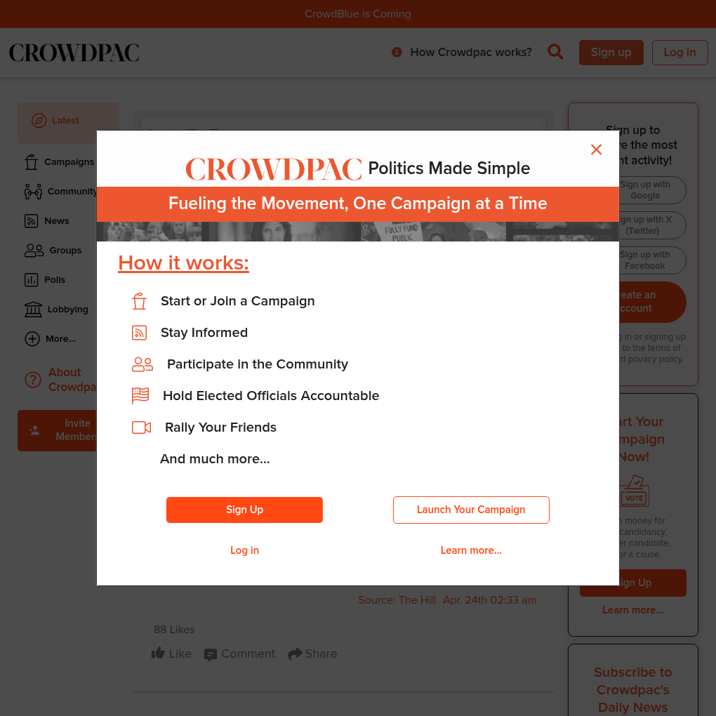 Crowdpac raises $4M to expand its political engagement platform