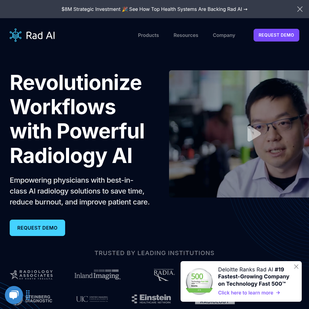 Rad AI raises $8M Series C to expand generative AI-based radiology solutions