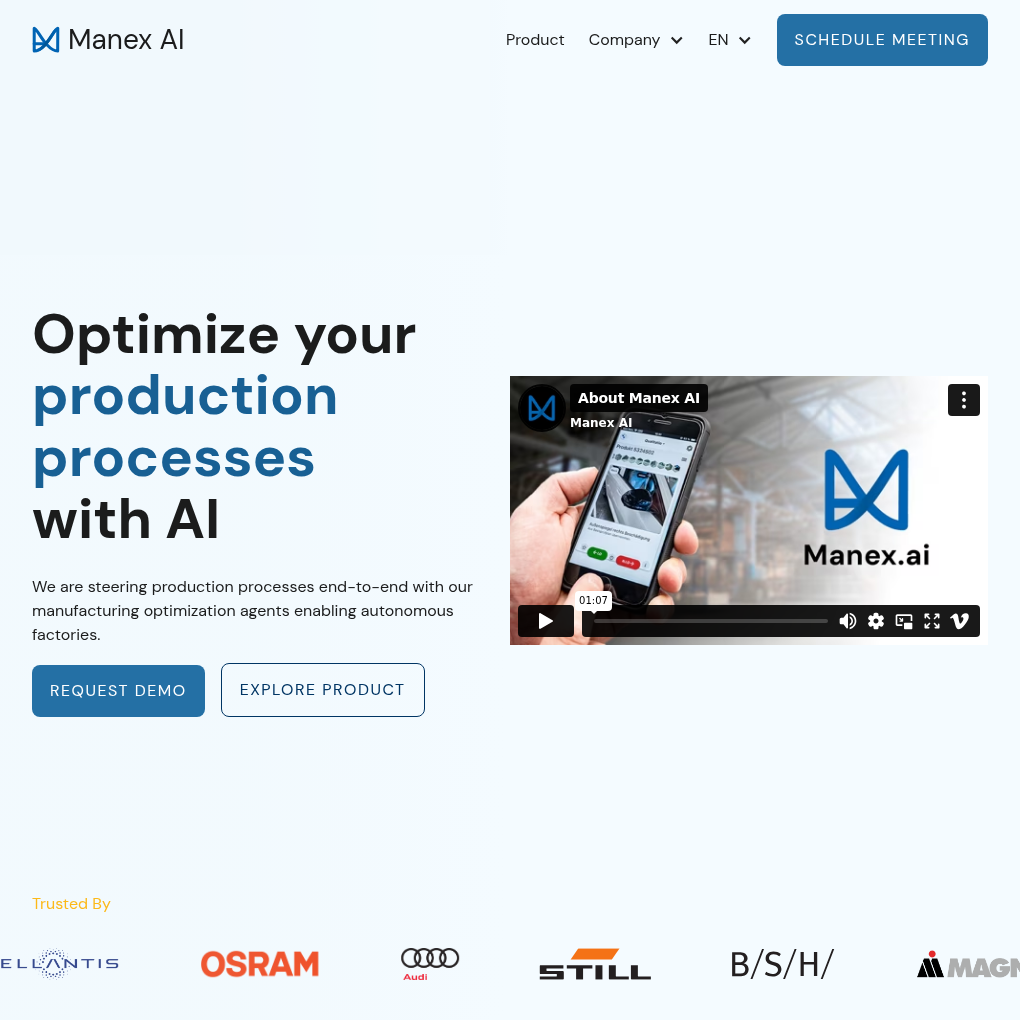 Manex AI raises €8M Seed funding to empower industrial quality management and process steering