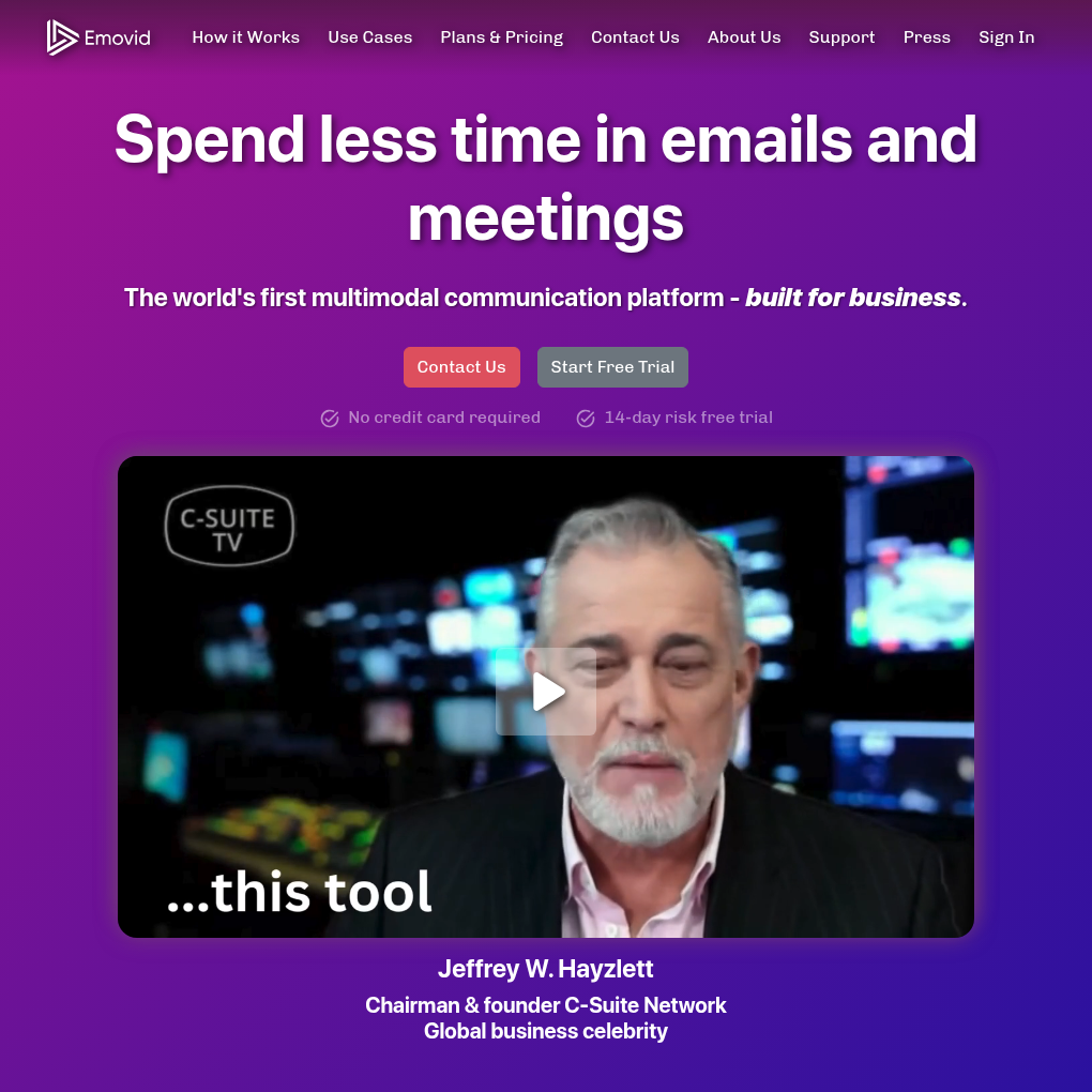 Emovid raises $7M Seed to enable unified and asynchronous business communication