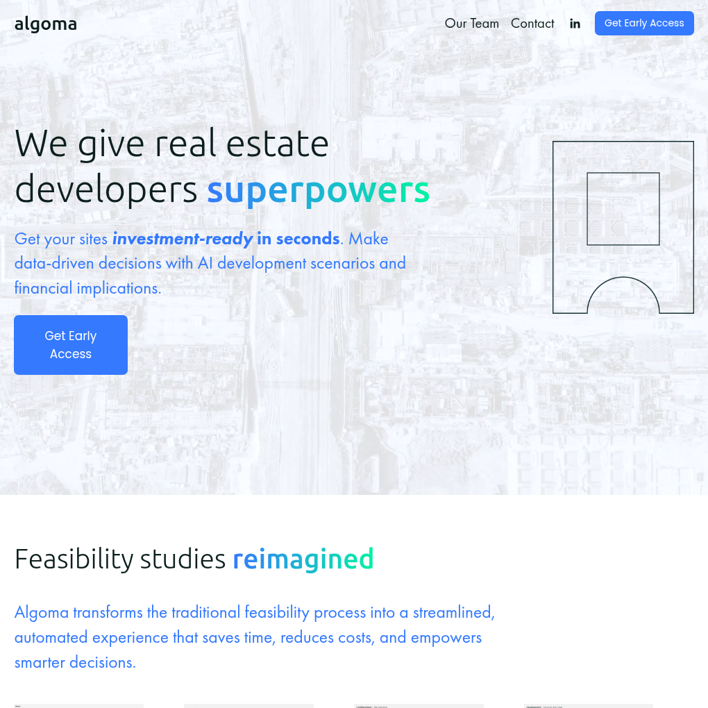 Algoma raises $2.3M Seed funding to accelerate real estate decision-making