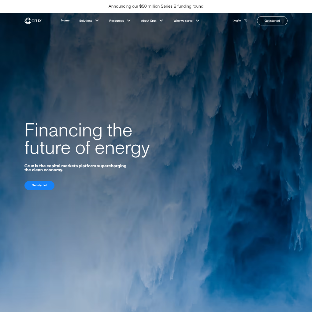 Crux raises $50M in Series B to revolutionize capital markets financing for clean energy, minerals, and manufacturing projects
