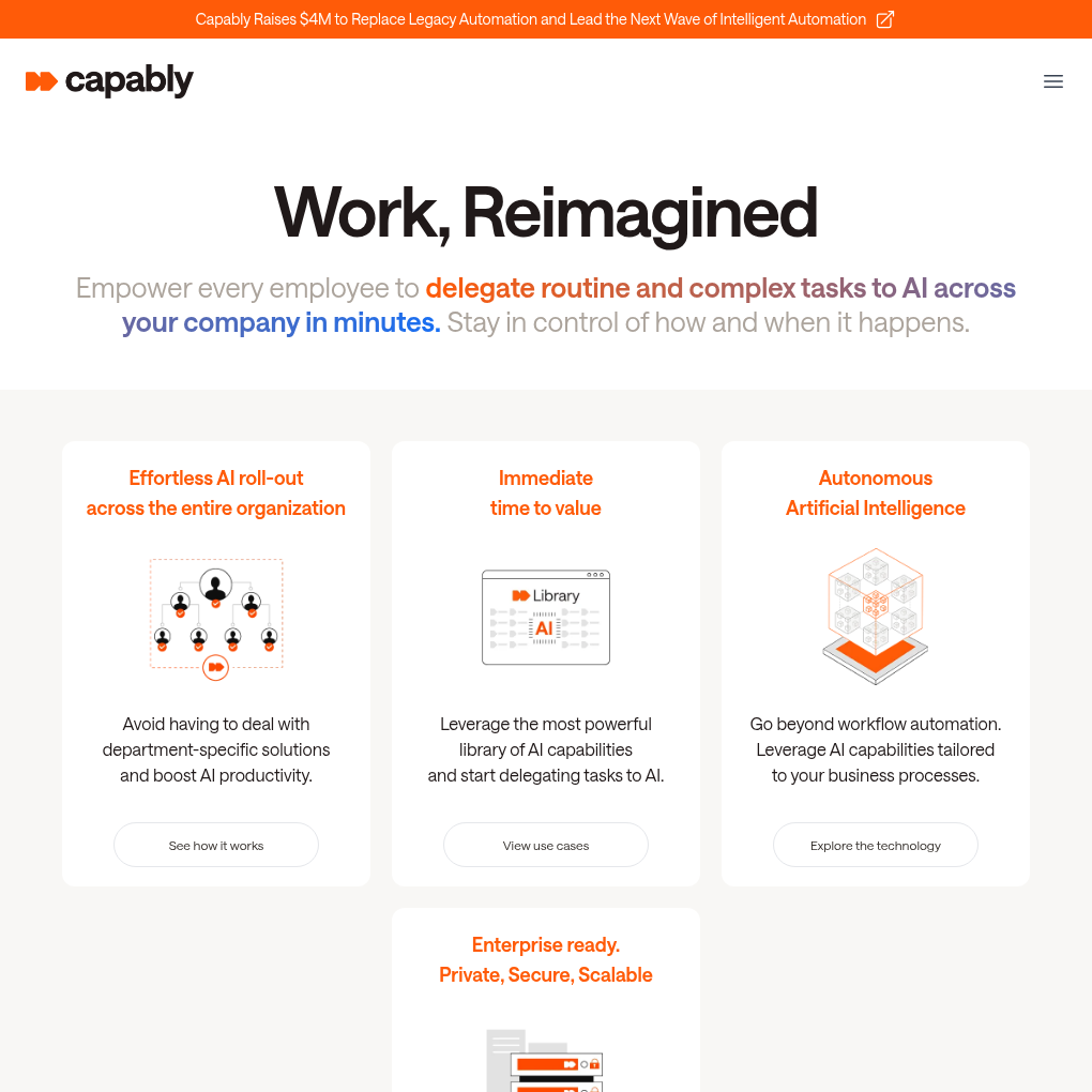 Capably raises $4M Seed to expand operations and enhance productivity