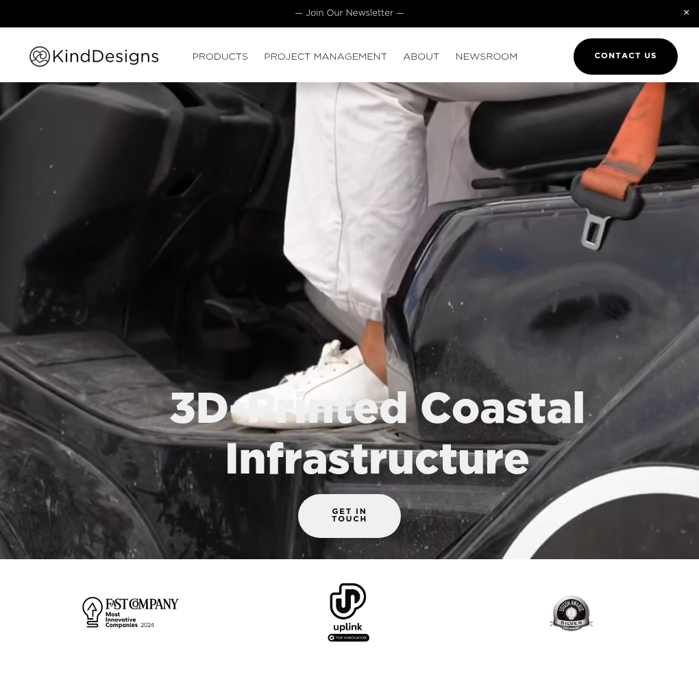 Kind Design raises $5M Seed funding to build sustainable coastal defenses