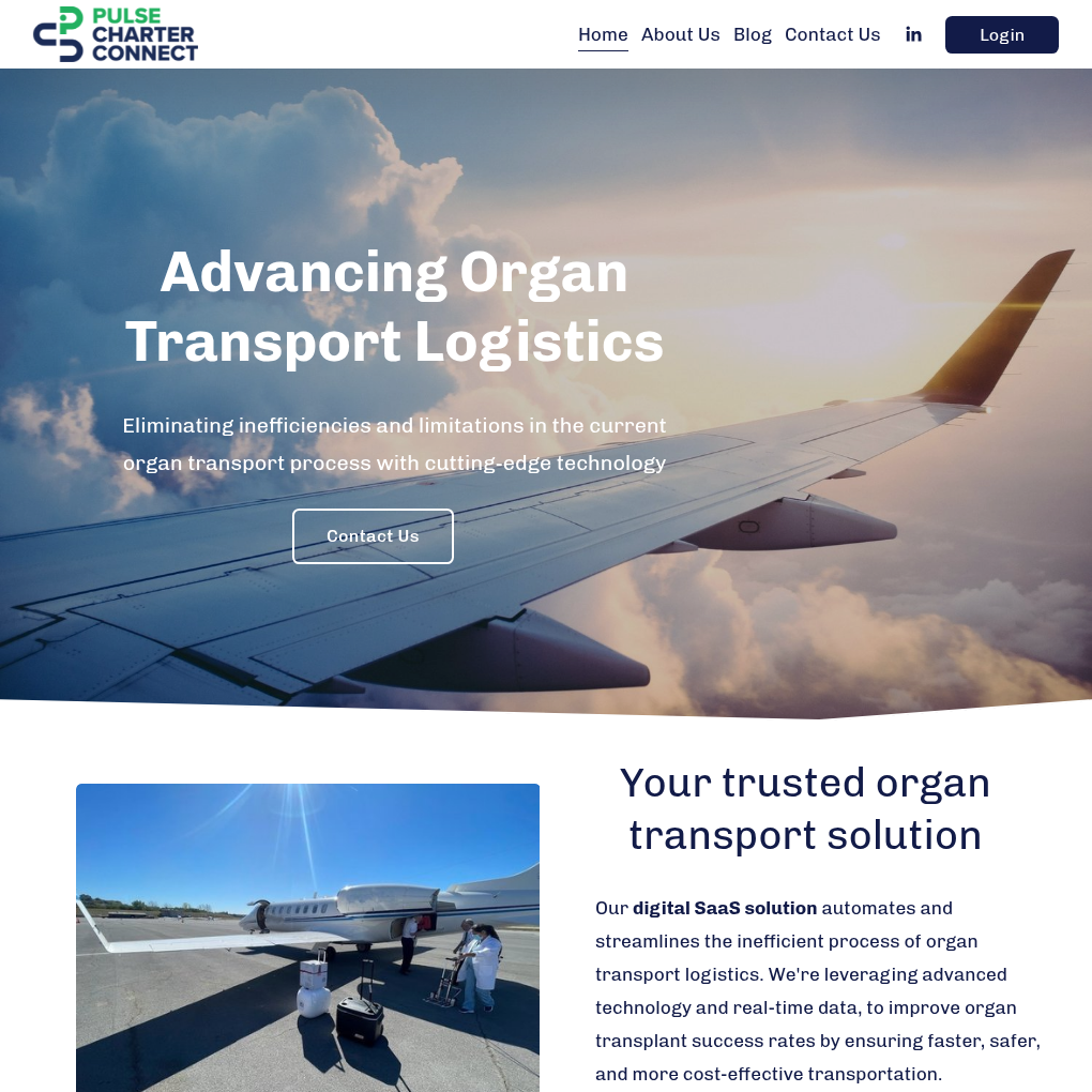 Pulse Charter Connect raises $2M Seed funding to streamline organ transport