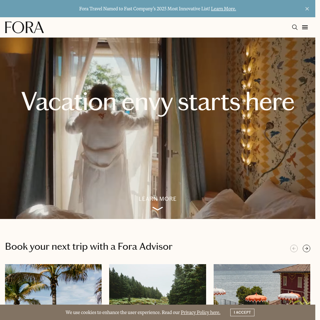 Fora raises $40M Series C to scale its innovative travel planning platform