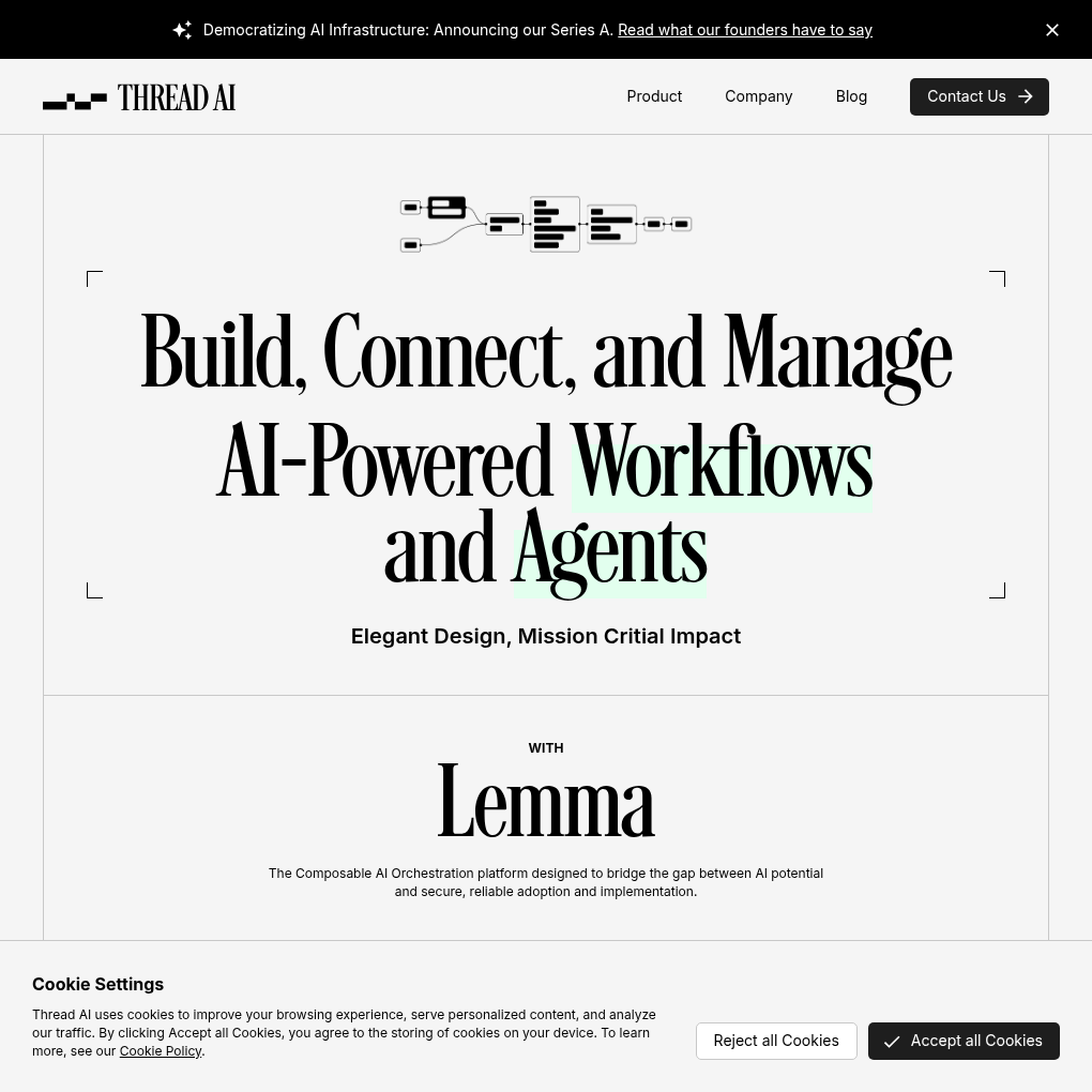 Thread AI raises $20M Series A to empower enterprises with scalable AI workflows