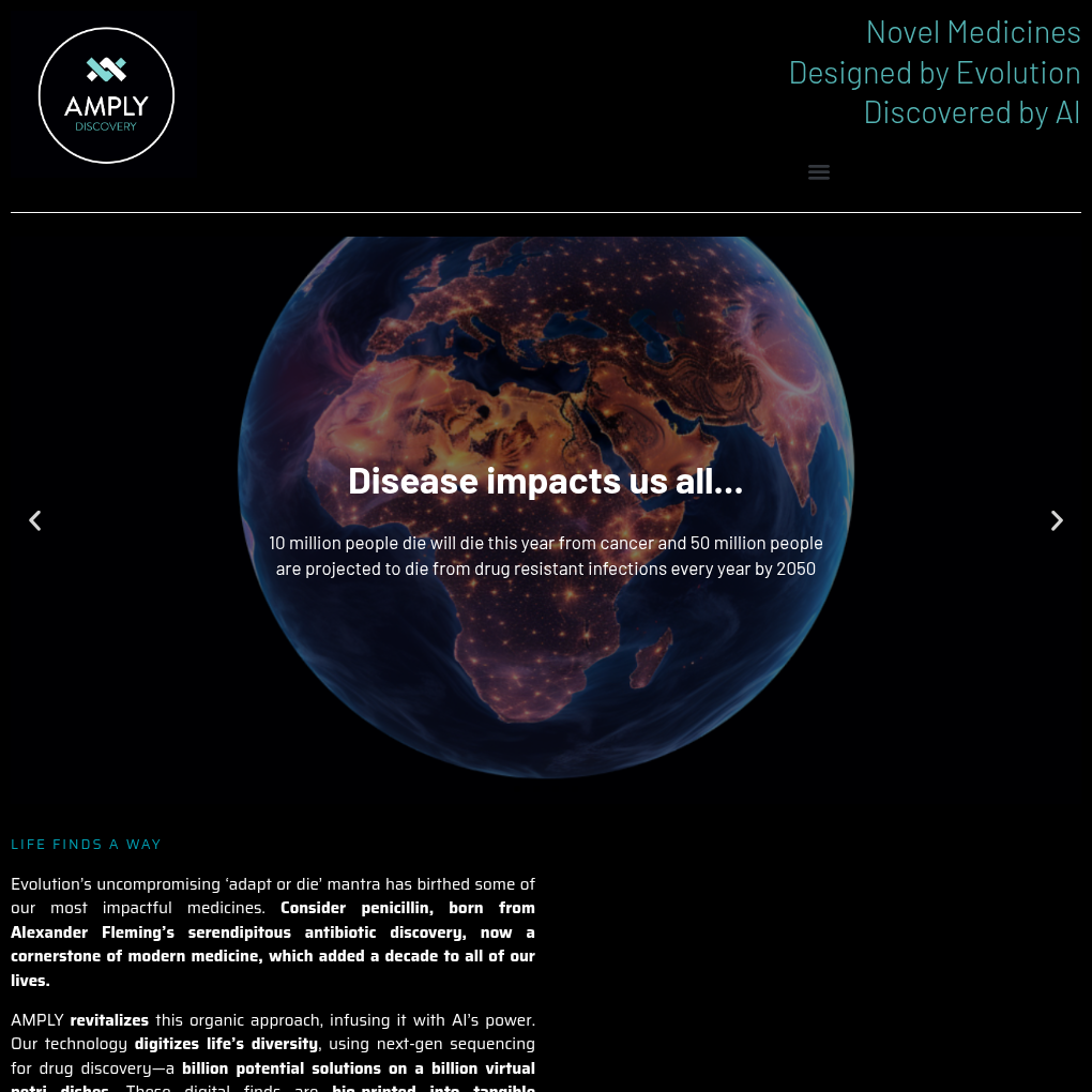 AMPLY Discovery raises $1.75M Seed funding to advance gene-silencing therapies for cancer and infections