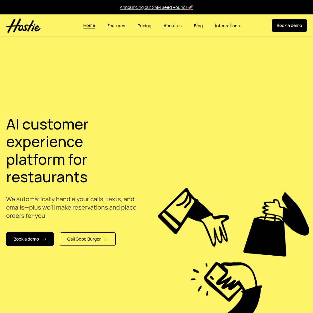 Hostie raises $4M Seed funding to transform restaurant customer experiences