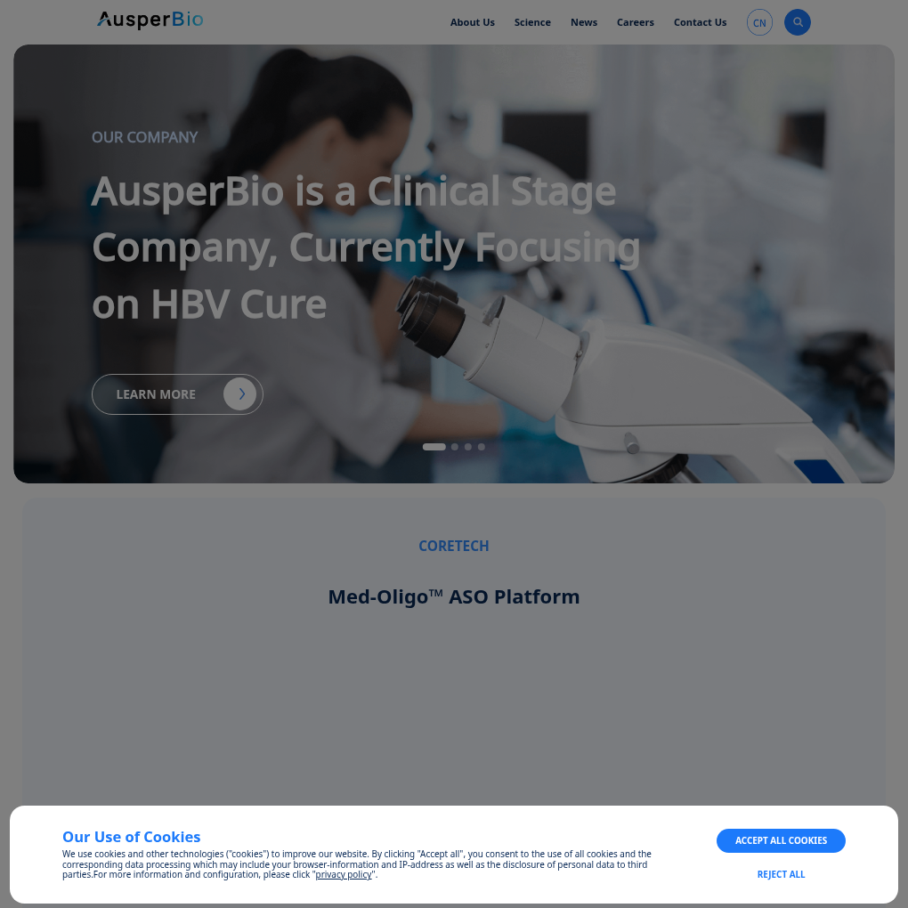 AusperBio Raises $50M Series B+ to Advance Targeted Oligonucleotide Therapies for Chronic Hepatitis B