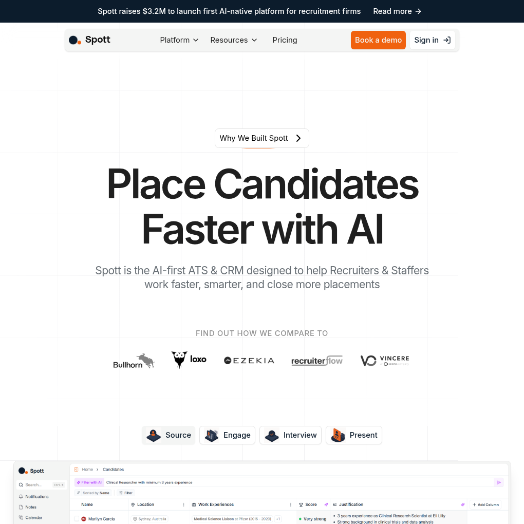 Spott raises $3.2M to accelerate development of AI-native recruitment platform