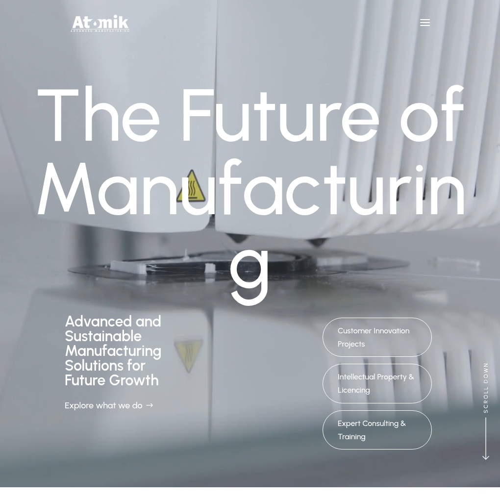 Atomik-AM raises £600K funding to revolutionize sustainable materials manufacturing