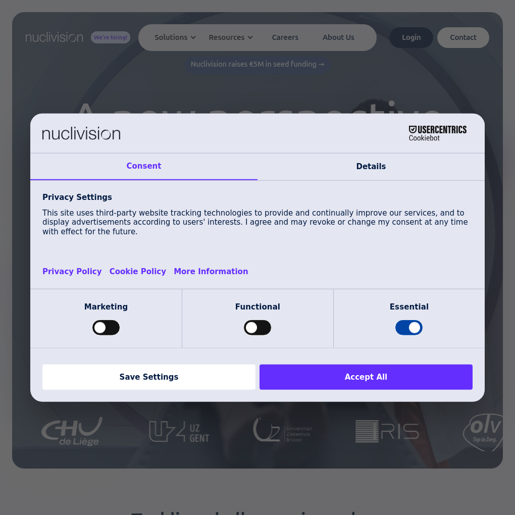 Nuclivision raises €5M Seed to accelerate commercialization of PET image enhancement software