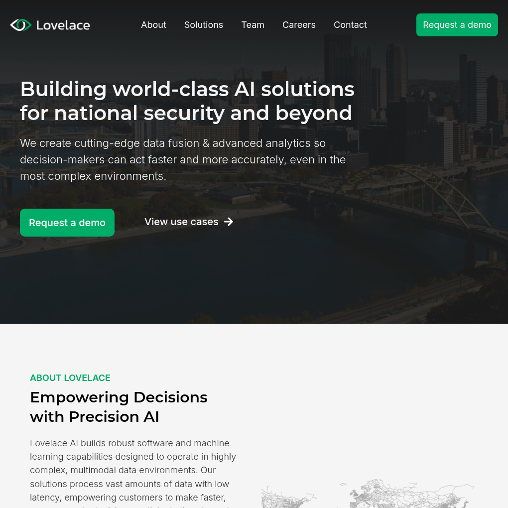 Lovelace AI raises undisclosed Seed to accelerate product development and expand AI capabilities in defense and commercial sectors