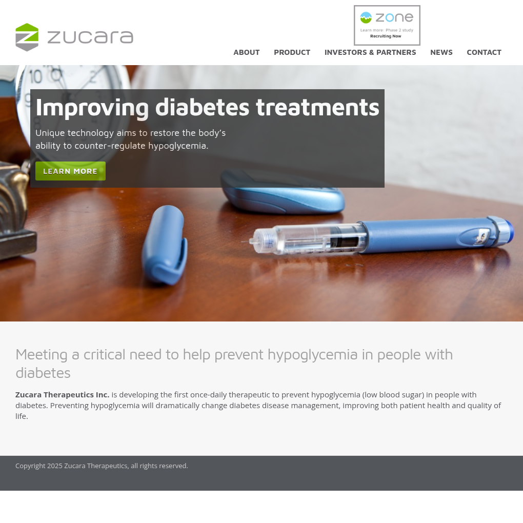 Zucara Therapeutics raises $5M Series B to advance novel diabetes treatment