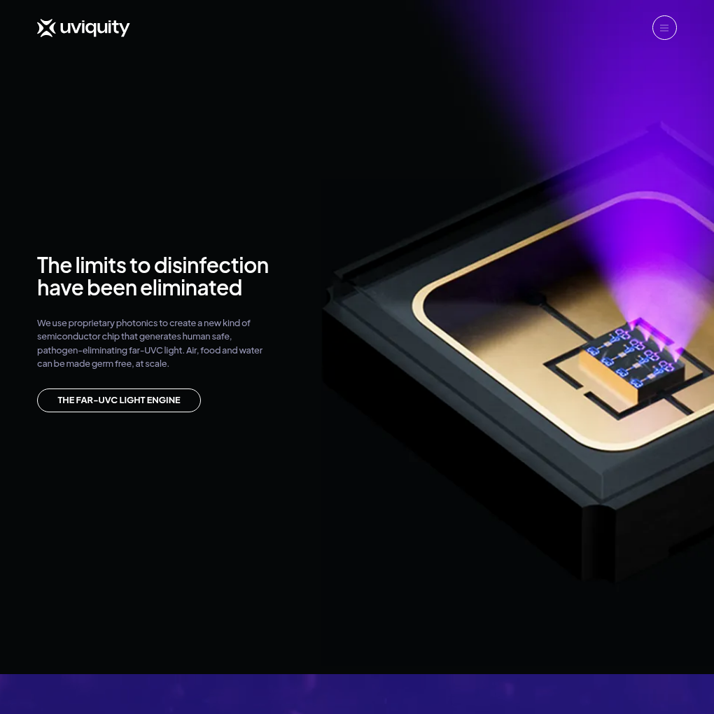 Uviquity raises $6.6M Seed funding to advance photonic disinfection technology