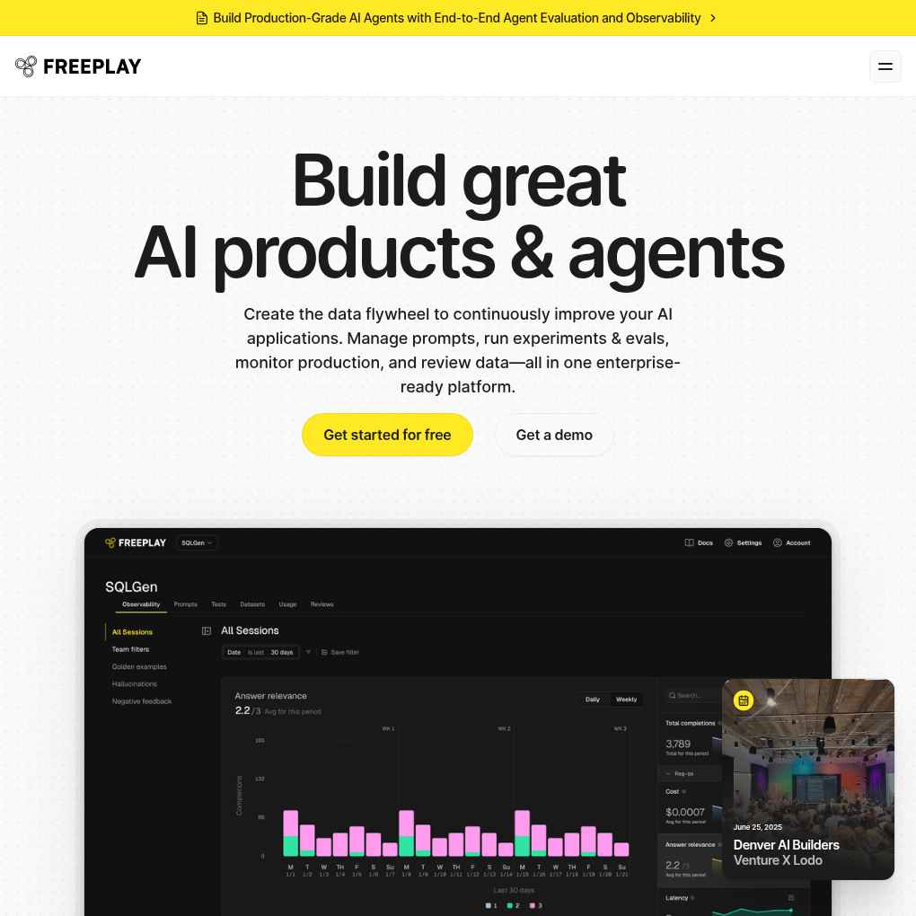 Freeplay raises $5.6M to empower AI teams to build and deploy innovative products