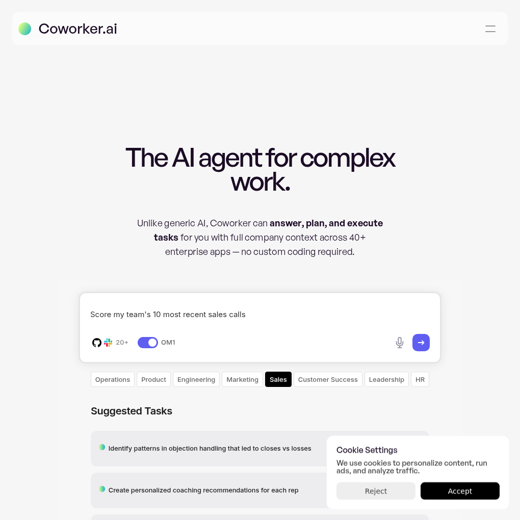 Coworker.ai raises $13M Seed funding to automate complex workplace tasks