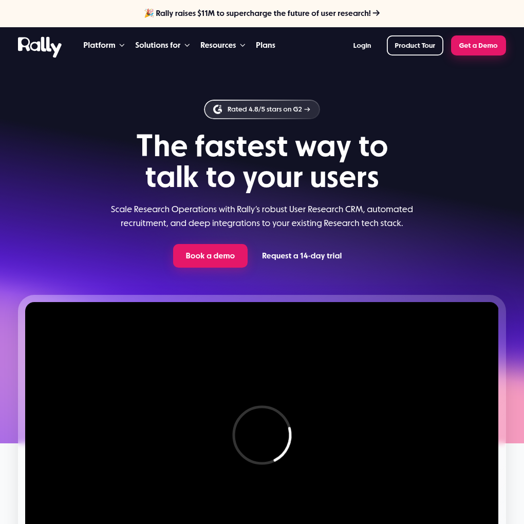 Rally UXR raises $11M Series A to automate user research with its CRM platform