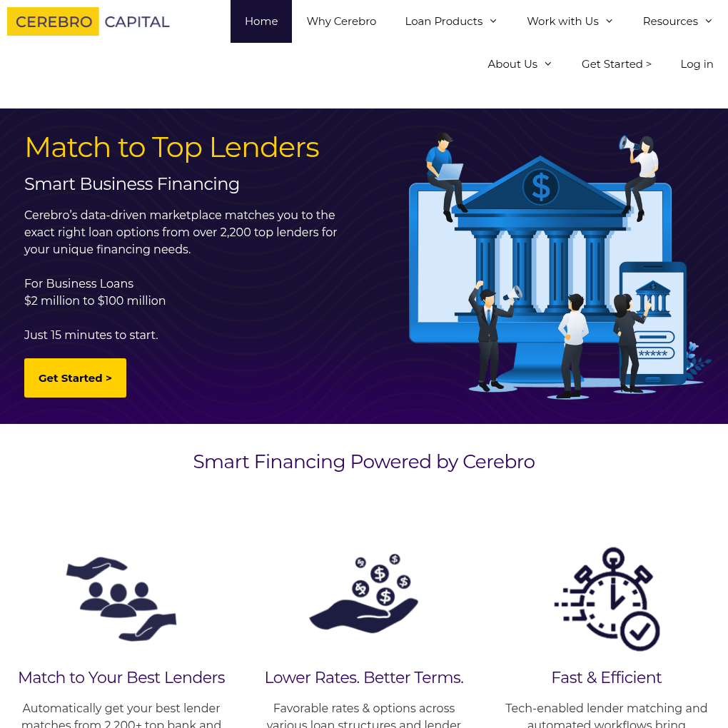 Cerebro Capital raises undisclosed Series A funding to expand its fintech loan marketplace for middle market corporate financing
