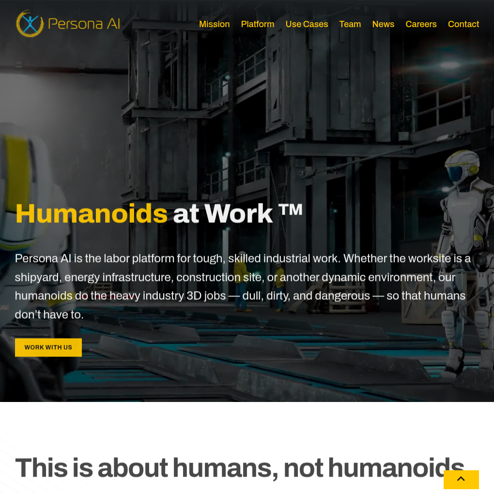 Persona AI raises $27M in Pre-Seed funding to accelerate humanoid robot development for industrial manufacturing
