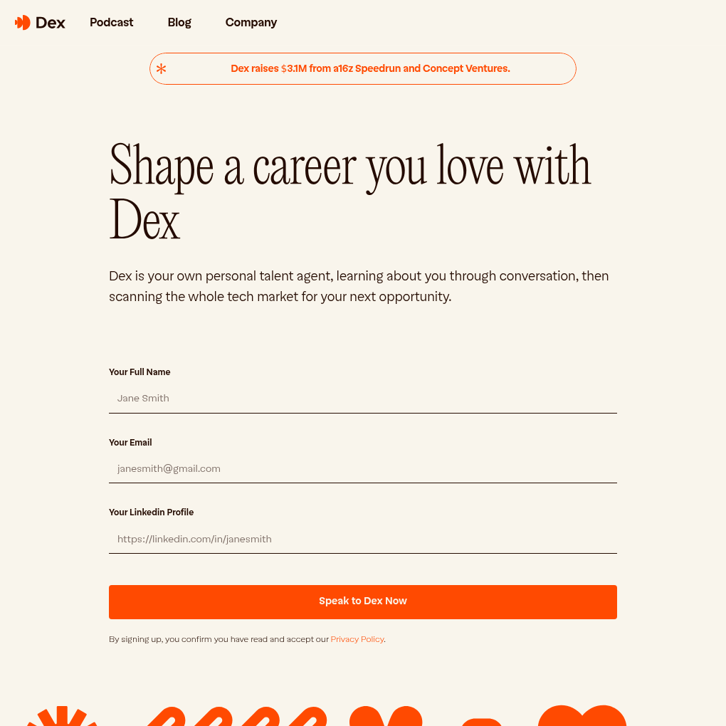 Dex raises $3.1M in Pre-Seed to accelerate product development and expand internationally