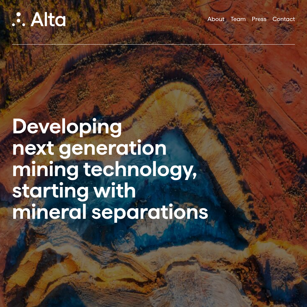 Alta Resource Technologies raises $4.4M Seed to expand biochemistry innovations for mineral separation