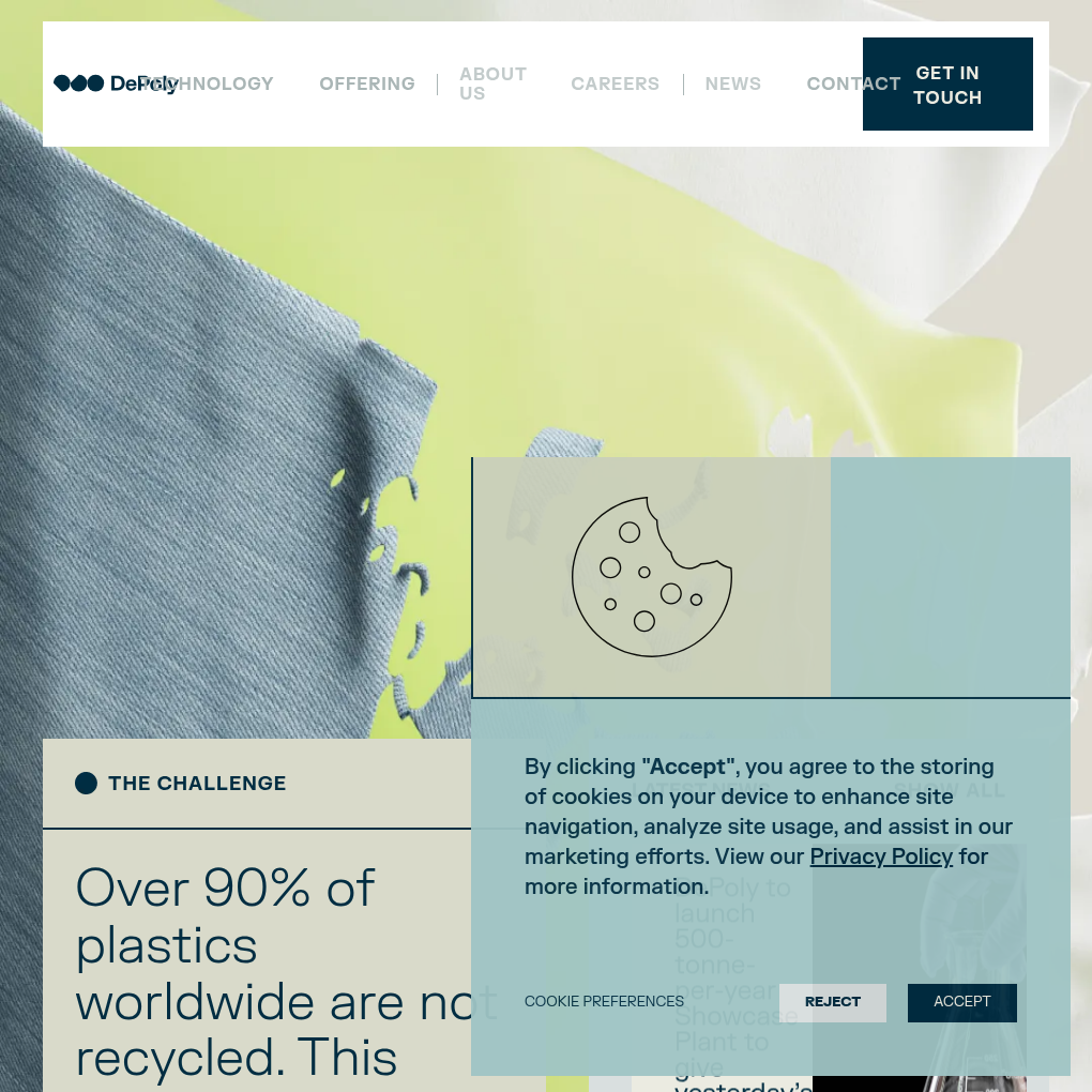 DePoly raises $23M in Seed funding to accelerate expansion of its sustainable PET-to-raw-material recycling process