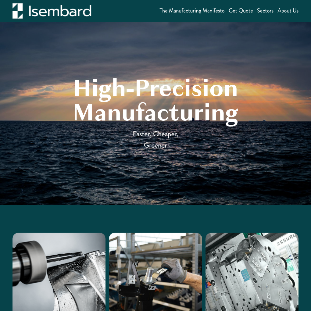 Isembard raises $9M Seed to expand its modular manufacturing capabilities