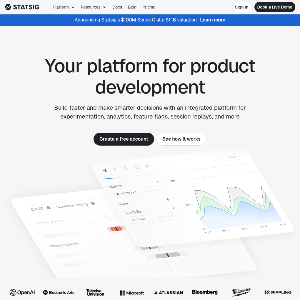Statsig raises $100M Series C to expand its data-driven product platform