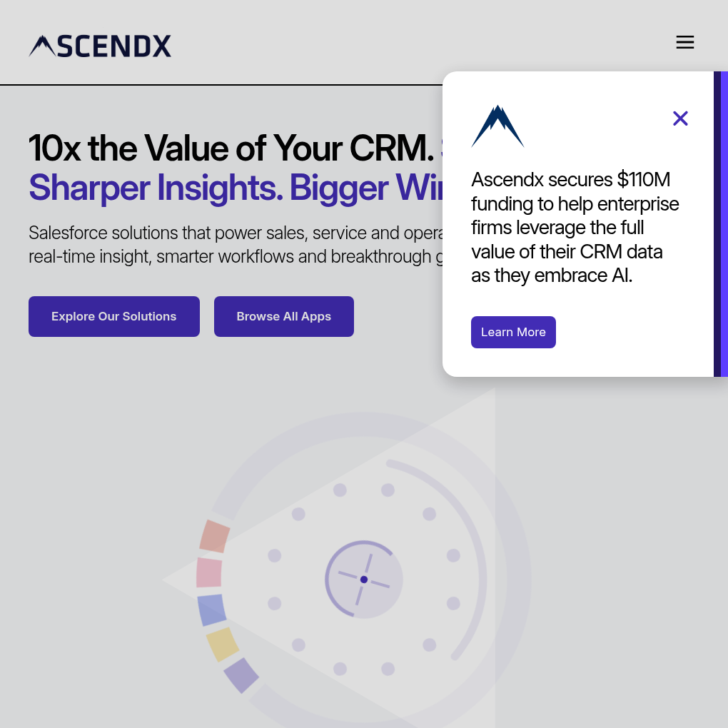 Ascendx Cloud raises $110M to further develop its enterprise-grade CRM solutions