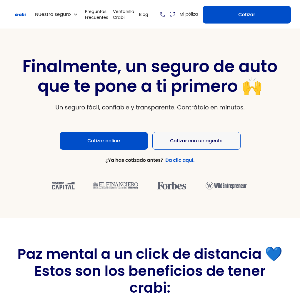 Crabi raises $13.6M to expand its digital auto insurance platform in Mexico