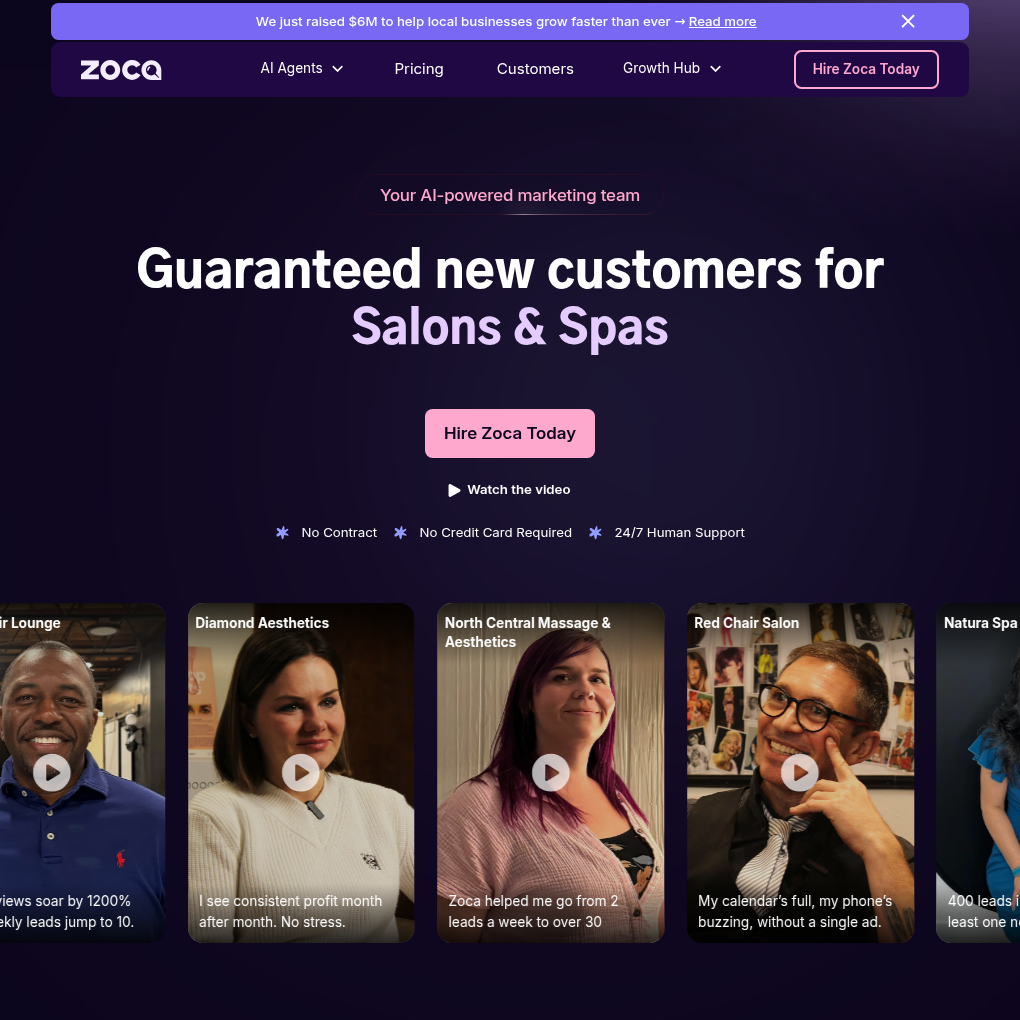Zoca raises $6M to expand its AI-first platform for local service businesses