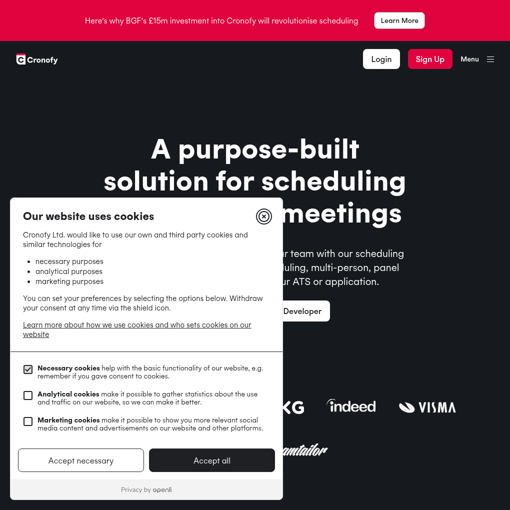 Cronofy raises £15M to expand its embedded scheduling platform