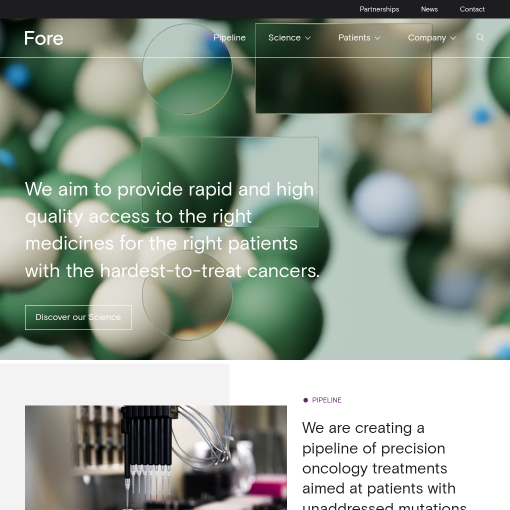 Fore Biotherapeutics raises $38M Series D-2 to advance registration-intended basket trial for cancer therapy