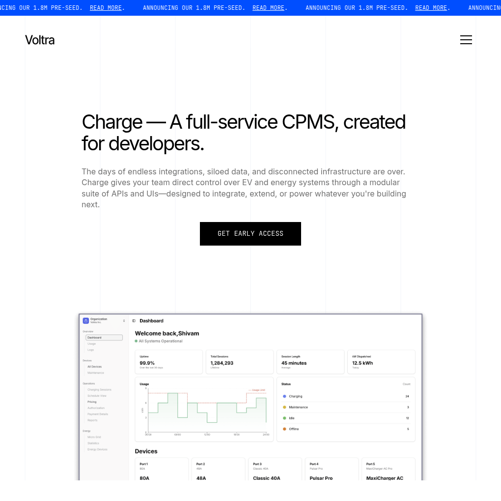 Voltra raises $1.8M Pre-Seed to revolutionize energy infrastructure software systems